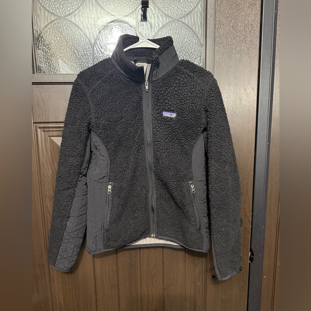 Patagonia Black Teddy Jacket